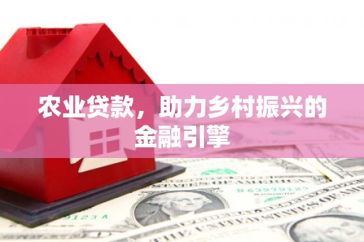 漠河农业贷款，助力乡村振兴的金融引擎