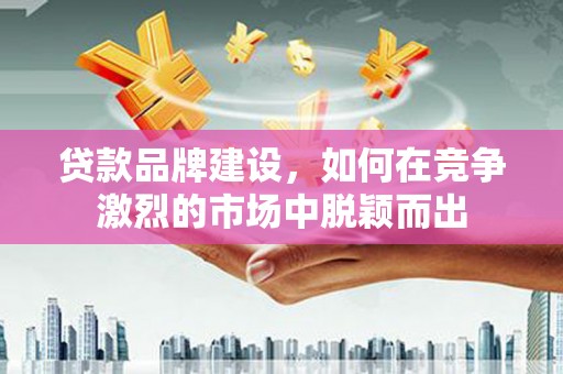 南充贷款品牌建设，如何在竞争激烈的市场中脱颖而出