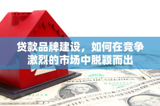 沿河贷款品牌建设，如何在竞争激烈的市场中脱颖而出