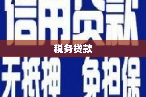 北竿税务贷款