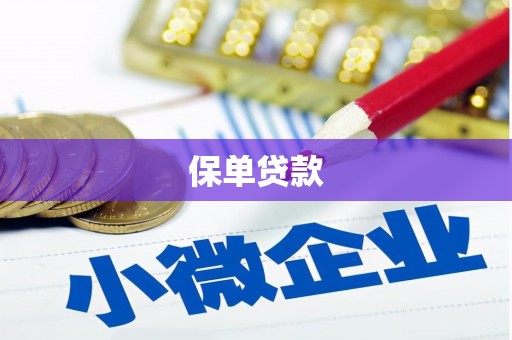 尖扎保单贷款