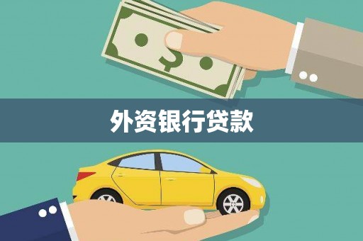 平顺外资银行贷款