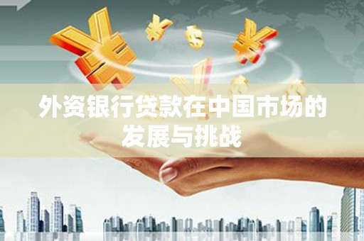 茄萣外资银行贷款在中国市场的发展与挑战