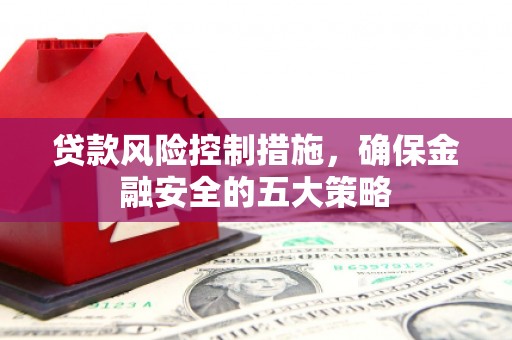 柯坪贷款风险控制措施，确保金融安全的五大策略