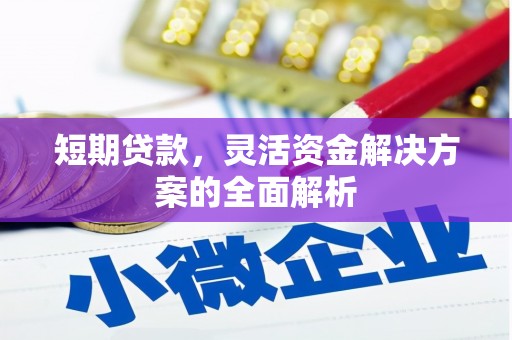 威海短期贷款，灵活资金解决方案的全面解析