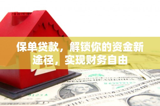 珲春保单贷款，解锁你的资金新途径，实现财务自由