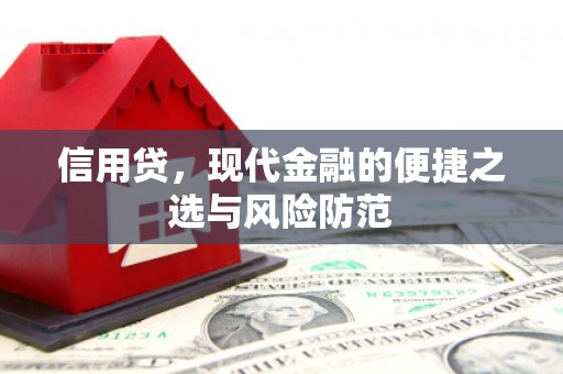 宿豫信用贷，现代金融的便捷之选与风险防范