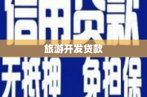 荣县旅游开发贷款