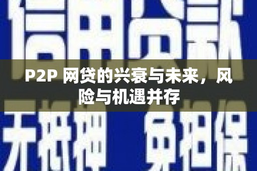 河南P2P 网贷的兴衰与未来，风险与机遇并存