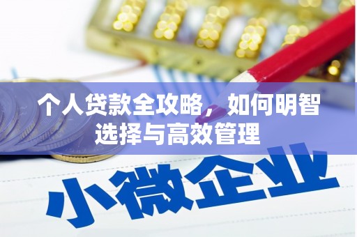吴忠个人贷款全攻略，如何明智选择与高效管理