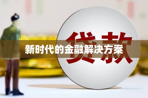 龙陵新时代的金融解决方案