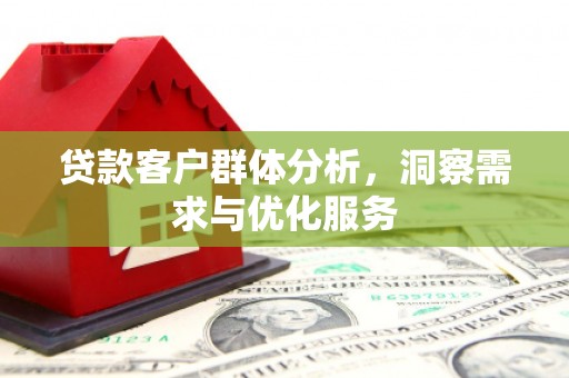 察雅贷款客户群体分析，洞察需求与优化服务